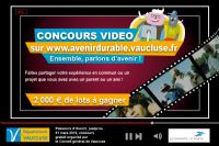 Concours vidéo : Passeurs d'Avenir. Du 25 janvier au 31 mars 2012. Vaucluse. 